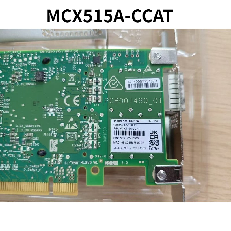 MCX515A-CCAT Mellanox ConnectX - 100Gbe Qsfp28 Network Card recension och pris