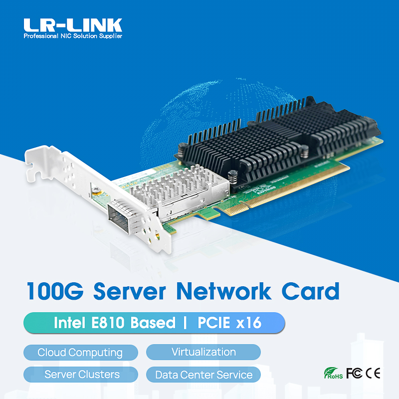 LR-LINK 1019PF-QSFP28 PCIe x16 - 100Gbe Qsfp28 Network Card recension och pris